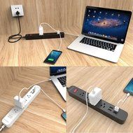 2-Pack ISELECTOR 4-Outlet Surge Protector Power Strip with 4 USB Charging Ports N7