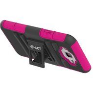 Galaxy J7 Case, HLCT Rugged Shock Proof Dual-Layer PC and Soft Silicone Case With Built-In Kickstand for Samsung... N8