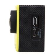 Generic 1080p FHD Action Camera Outdoor Waterproof Car Recorder DVR Cam Wifi (Yellow) N4