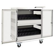 Tripp Lite 16-Port USB Charging Station Cabinet for Tablet, iPad &amp; Android, Charge &amp; Sync, Wall Mount (CS16USB) N39
