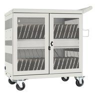Tripp Lite 16-Port USB Charging Station Cabinet for Tablet, iPad &amp; Android, Charge &amp; Sync, Wall Mount (CS16USB) N50