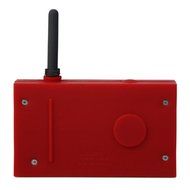 Lexon Tykho Rubber Radio, Red N4