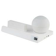 Supersonic Portable Bluetooth Speaker with Stand-White consumer electronics