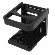 Vehicles Car Black Plastic Folding Drink Cup Bottle Holder N4