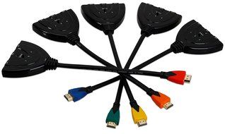 A-technology Sl3103 3&times;1port Hdmi Pigtail Switch3&times;1 with 0.6 Ft Hdmi Cable Can Make You Connect Dvd/xbox360/stb... N8