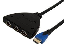 A-technology Sl3103 3&times;1port Hdmi Pigtail Switch3&times;1 with 0.6 Ft Hdmi Cable Can Make You Connect Dvd/xbox360/stb... N10