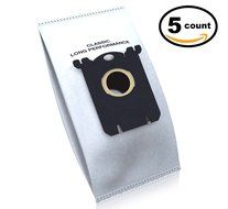 King Vacuum Bags | Premium Standard Replacement Electrolux Vacuum Bags Style S Bag Classic Set of 5, Hypoallergenic... N5