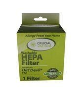 2 Dirt Devil F12 Washable HEPA Filters, Replaces Part 3-KD1680-000 F12 Vision Canister Filter, Designed &amp; Engineered... N3