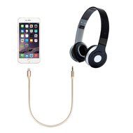 OfsPower 8 Pin lightning connector to 3.5mm aux cable for iphone 7, Car Audio（Gold）