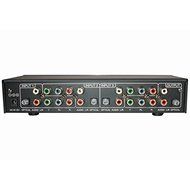 C2G / Cables to Go 40324 3-Play Component Video and TOSLINK Digital Audio High Performance Selector Switch (Black) N7