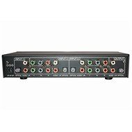 C2G / Cables to Go 40324 3-Play Component Video and TOSLINK Digital Audio High Performance Selector Switch (Black) N8