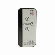 C2G / Cables to Go 40324 3-Play Component Video and TOSLINK Digital Audio High Performance Selector Switch (Black) N10