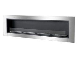 Ignis Ventless Bio Ethanol Fireplace Accalia with Safety Glass N6