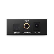 ESYNIC Digital to Analog Audio Converter Digital Optical Coax to Analog RCA Audio Converter DAC Converter with... N3