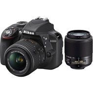 Nikon D3300 24.2 MP CMOS Digital SLR with AF-S DX NIKKOR 18-55mm f/3.5-5.6G VR II Zoom Lens (Black) (Certified... N6