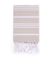 Turkish-T Basic Hand Towel - Black N32