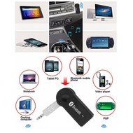 Slaxry Bluetooth 3.0 Transmitter Receiver Adapter 3.5mm for Car Home Stereo Music Audio N5
