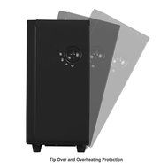 PuraFlame Octavia White 12 inch Portable electric Heater, Eco freindly, 1500W N14