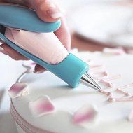 Fondant Cake Decorating Mouth Pen Silicone Chocolate Cream Sauce Baking Tool N15