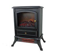 LifeSmart LifePro 1500W Infrared Quartz Fireplace Stove Heater | LS-IFS-MEG N4