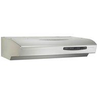 Broan QS142BL QS1 Series Under-Cabinet Range Hood, 42-Inch 220 CFM, Black