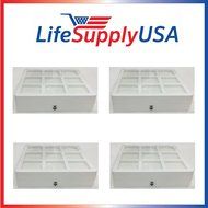 4 Pack Replacement Filter Designed to fit IQ AIR Pre Max Filter F8 iqair premax 102 10 10 00 by LifeSupplyUSA