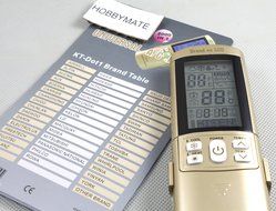 Universal AC Remote Control - LG ac remote and 50+ Brands - Backlight, Brand display - HOBBYMATE N8