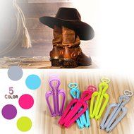 ONEDONE Folding Boot Shaper Stands Boots Knee High Shoes Clip Support Stand -5Pack N8
