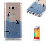 Galaxy J120(2016 Model) TPU Case with Free Screen Protector,Funyye See Through Transparent Soft Rubber Silicone... N67