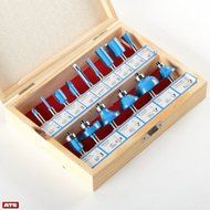 15 Pcs Router Bit Set by ATE Pro. USA