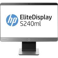 HP F4M47A8#ABA EliteDisplay S240ml 23.8&#039;&#039; LED-Backlit LCD Monitor, Black/Gray