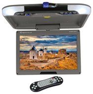Rockville RVM18FD-BK 18&quot; TFT Black Flip Down Car Monitor w/ USB/SD/Video Games N59