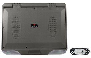 Rockville RVM18FD-BK 18&quot; TFT Black Flip Down Car Monitor w/ USB/SD/Video Games N66