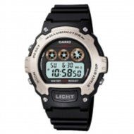 Casio W214H-1AV Illuminator Sports 50M Water Resistant Digital Watch - BLACK consumer electronics