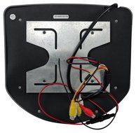 Rockville RVM18FD-BK 18&quot; TFT Black Flip Down Car Monitor w/ USB/SD/Video Games N79