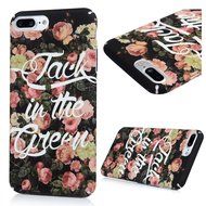 iPhone 7 Plus Case (5.5"), YOKIRIN Printed Fashion Full Matte Hard Touch Slim-Fit Flexible PC Texture Flower Coated... N48