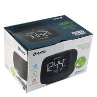 Tivdio RT-4503 Dual Alarm Clock Radio With Wireless Speaker FM 2 Port Smart Phone Charger Snooze Sleep Timer Battery... N5