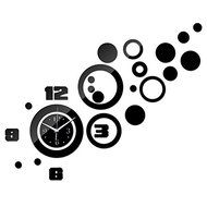 EverTrust(TM) New Promotion Hot Sale Quartz Wall sticker Mirror Modern Clock 3d Decal Design Best Decor Home Diy...