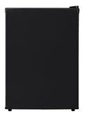 Midea Black 2.4 CF Compact Single Reversible Door Refrigerator 87LB