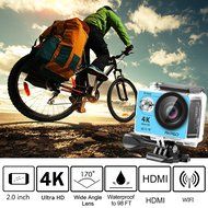 AKASO EK7000 4K WIFI Sports Action Camera Ultra HD Waterproof DV Camcorder 12MP 170 Degree Wide Angle 2 inch LCD... N21