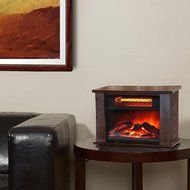 LifePro LS-PCFP1056 750W Mini Fireplace Heater, Infrared Quartz, 14-Inch N3