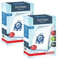Miele GN Vacuum Hoover Bags - Allervac Sensor Solution HEPA Genuine Original Hyclean + Filters (2 Boxes, + 10... N3