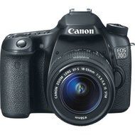 Canon EOS 70D Digital SLR Camera with 18-55mm STM Lens (International Model) No Warranty