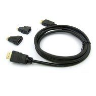 LeaningTech H-HMM-02 High-Speed (3 in 1) HDMI to MINI/MICRO Adapter +HDMI Cable Kit, TV Connector for HDMI DC,... N2