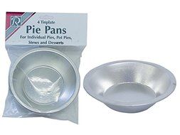 CybrTrayd R&amp;M 5&quot; Pie Pan (Set of 4), Tin