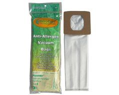 3 Hoover Type I #AH10005 Platinum Canister Vacuum Cleaner Allergen HEPA Bag A891, 985059002, AH10005, SH10000,... N2