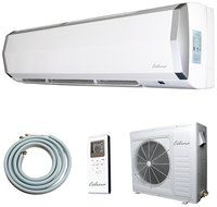 Celiera 24000 BTU Ductless Mini Split Air Conditioner + Heat Pump - Indoor and Outdoor Units + Line Set + Installation... N3