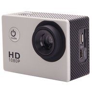 Olymstore Full HD 1080P Waterproof 140-Degree Wide-angle Lens Mini Sports DV (US Standard) Silver N8