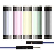 100PCS 20CM M/F Breadboard Jumper Wires Cables Kit,1 Pin Plug Male to Female N2