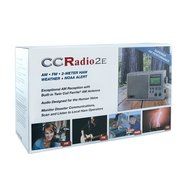 C. Crane CC Radio-2E Enhanced Portable AM FM Weather and 2-Meter Ham Band (Titanium) CC2TE and SoftSpeaker-2 Pillow... N7
